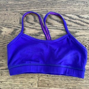 Lululemon Flow Y bra - purple